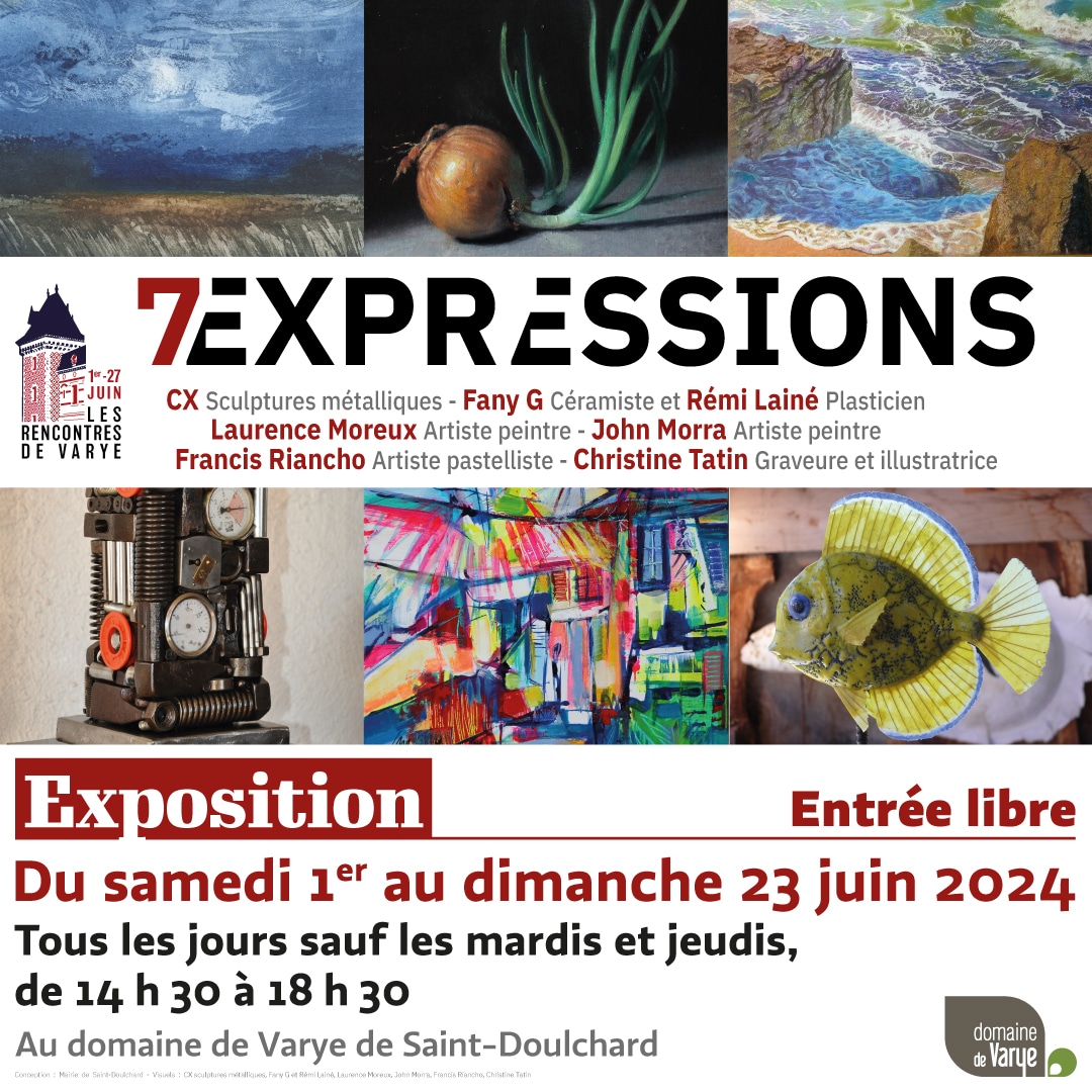 Les Rencontres de Varye – Exposition « 7 expressions »